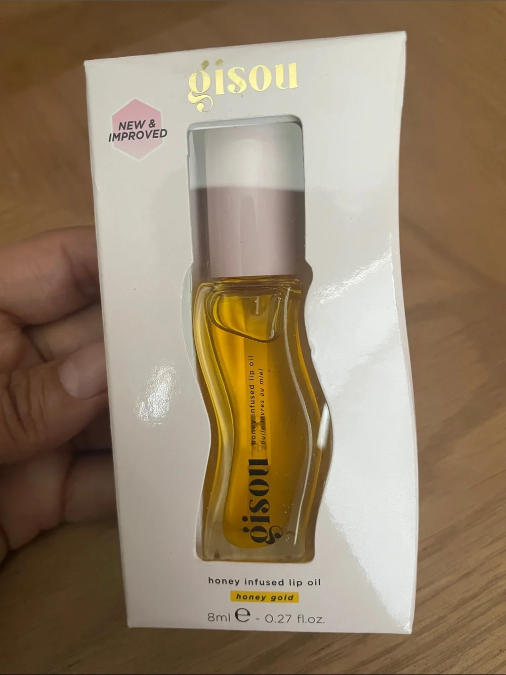 Gisou Honey Gold Honey Infused Lip Oil - Gold